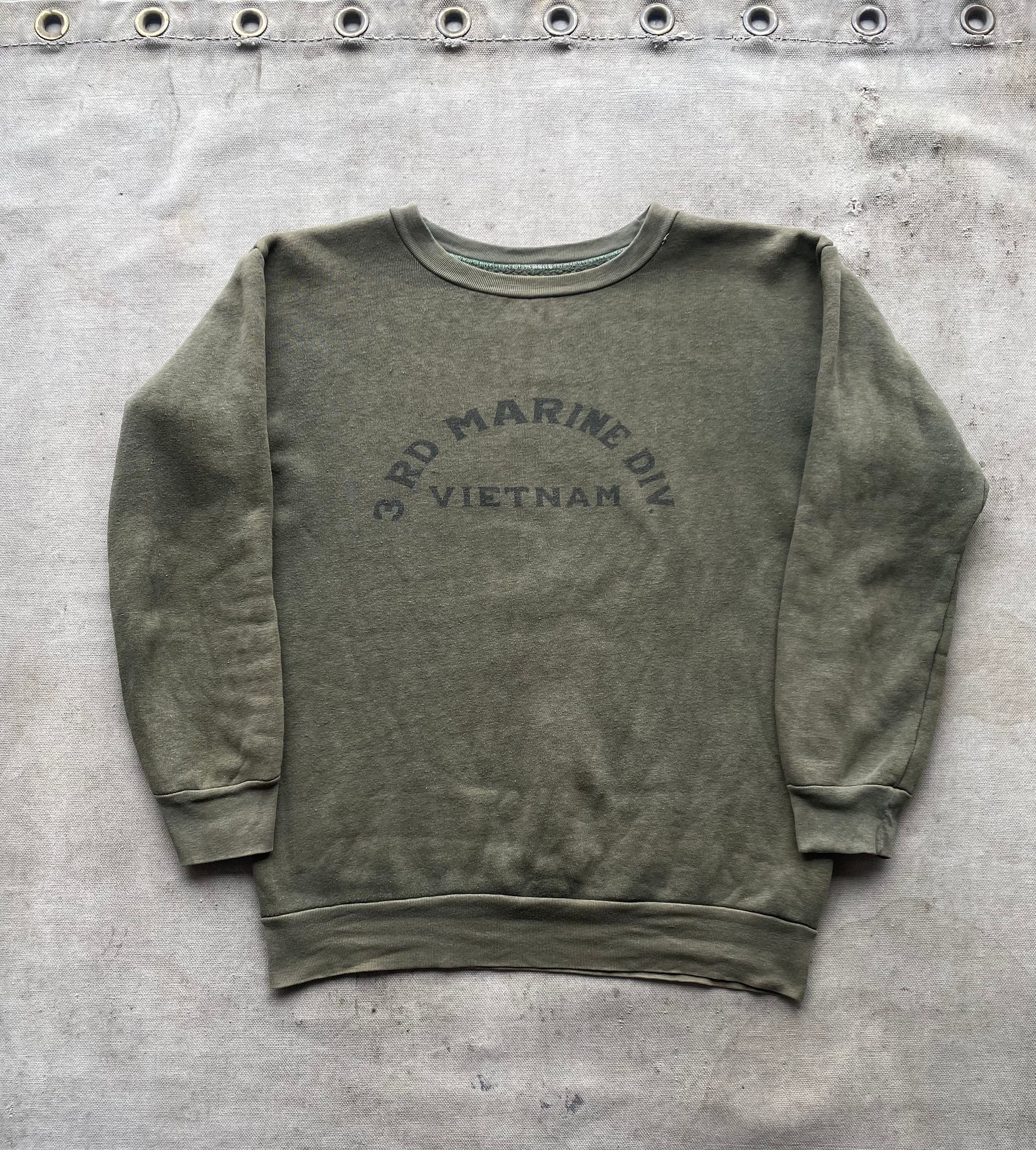 WAI KEI Marine aplique vintage sweatshirtsマリン男女共用 Marin D'enfant Collection Sweatshirt Vintage Marin D'enfant