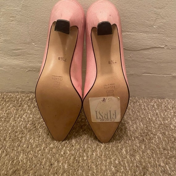 Vintage Escape Pink Pumps - image 6