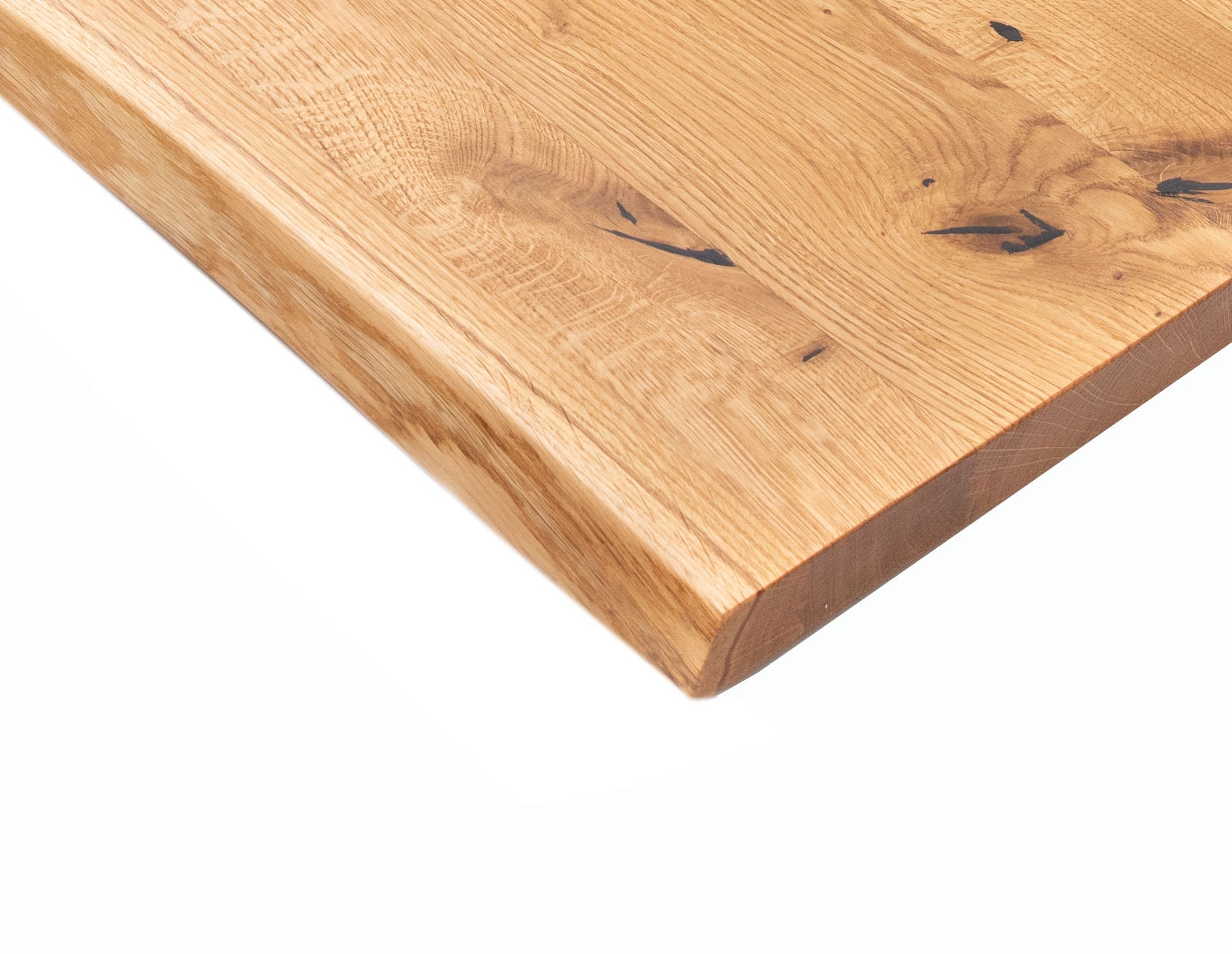 30cm L30-240cm Wooden Plate Table Top Oak Plate Oak Solid Tree Edge Engl. 