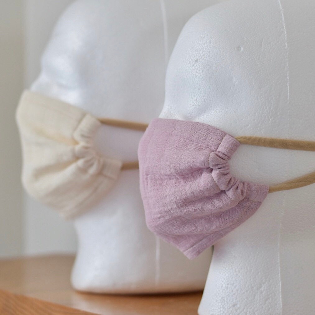 single layer cotton mask