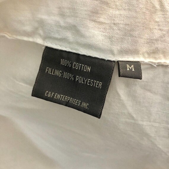 Vintage Quilted Patchwork Vest Double Wedding Rin… - image 5