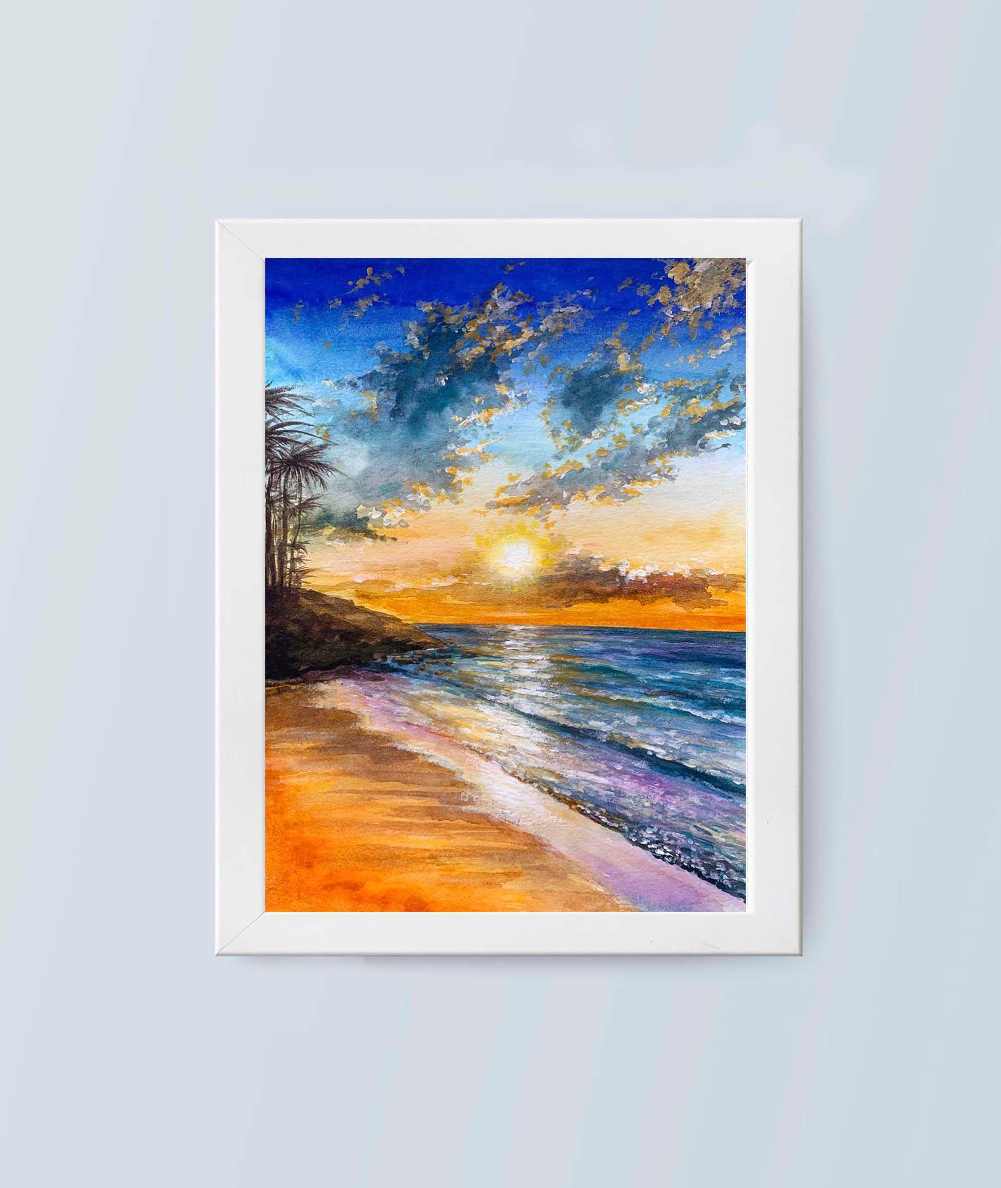 油絵 絵 インテリア アート 海の絵 sea ハワイ ロンハーマン roku 油絵 絵 インテリア アート 海の絵 sea ハワイ ロンハーマン