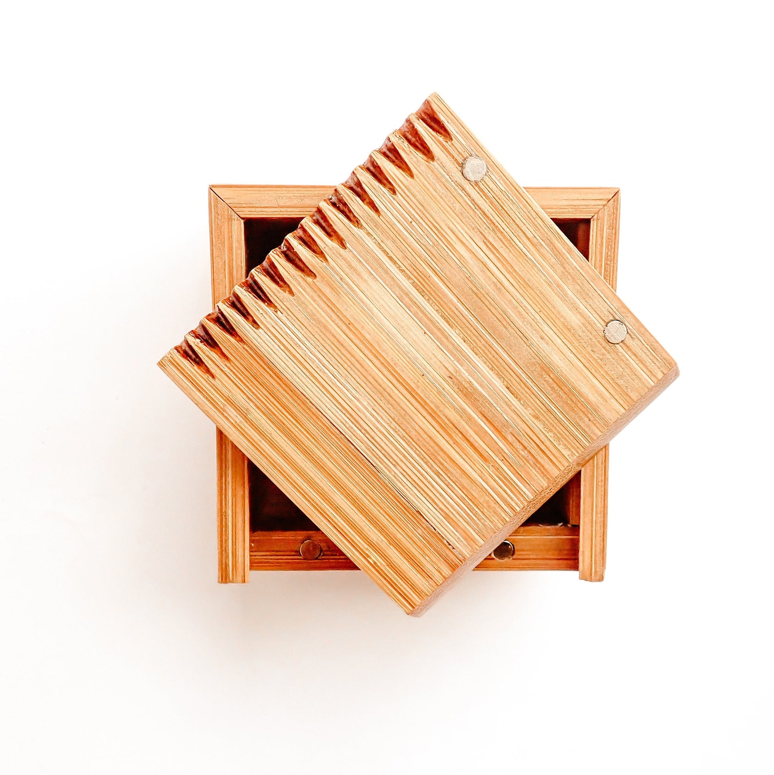 Bamboo Surf Wax Box Comb Handmade Hardwood Surf Wax Comb Etsy