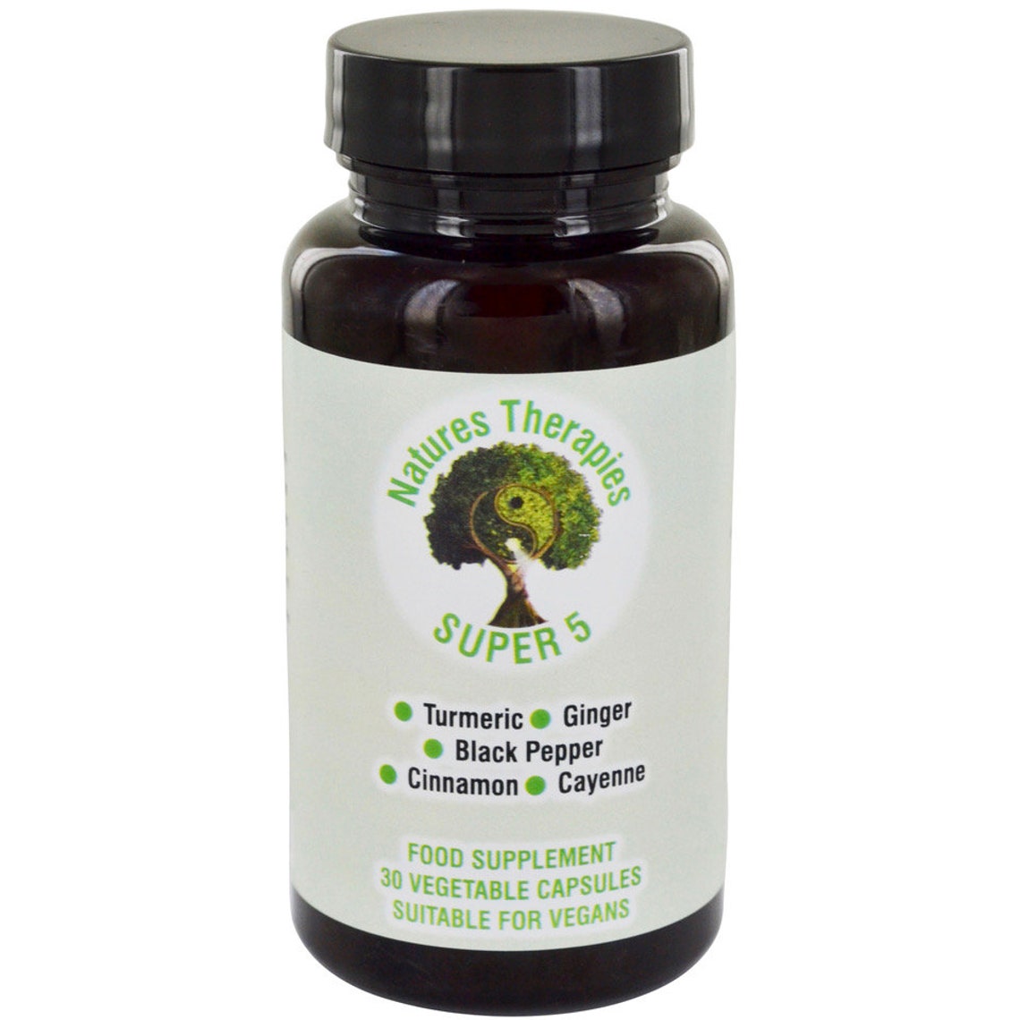 Turmeric Black Pepper Tablets With Ginger Cinnamon Cayenne UK Etsy