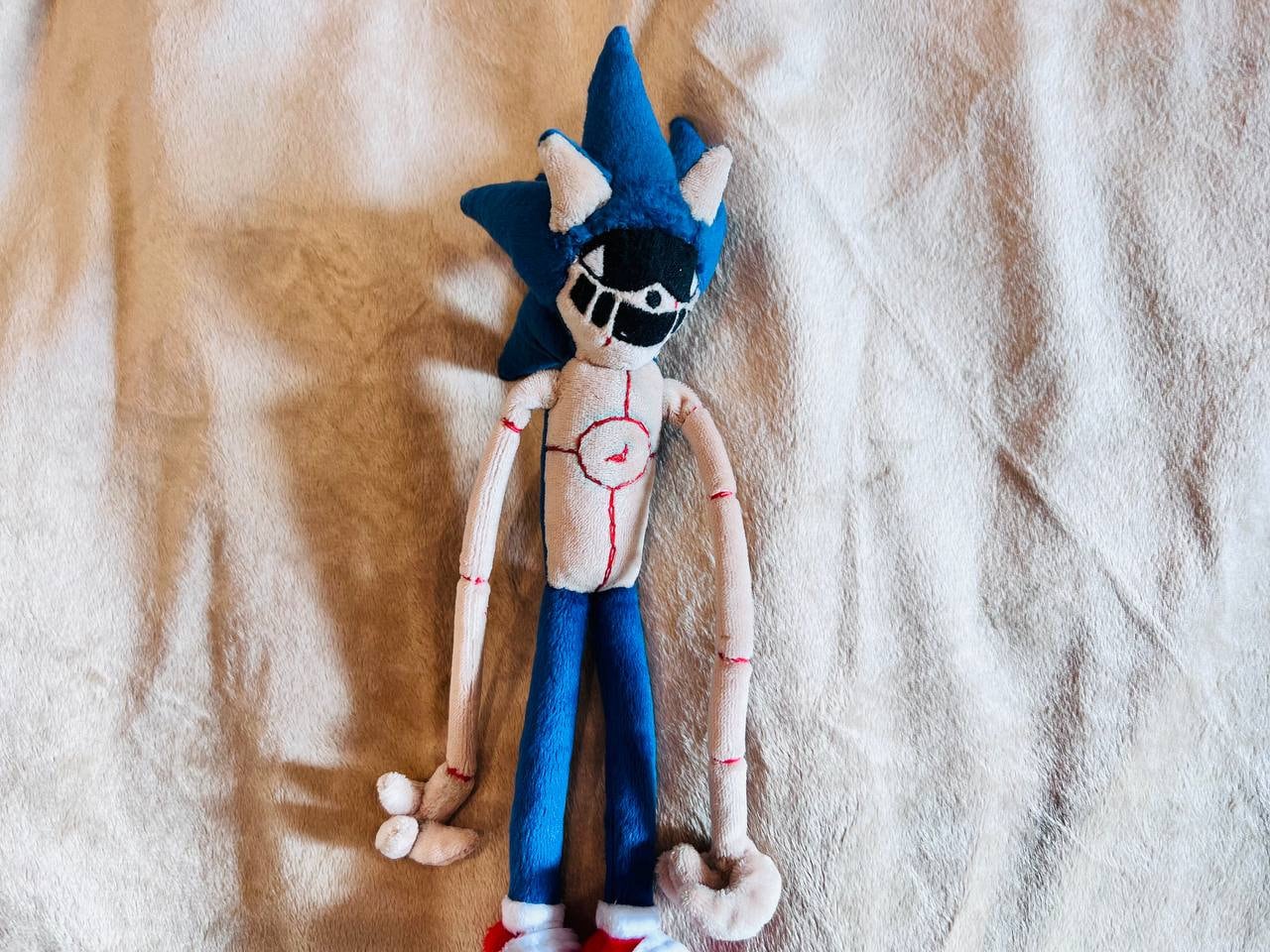 Friday Night Funkin - Majin Sonic EXE Plush 10 Tall Plushie EXE Toy FNF  NEW
