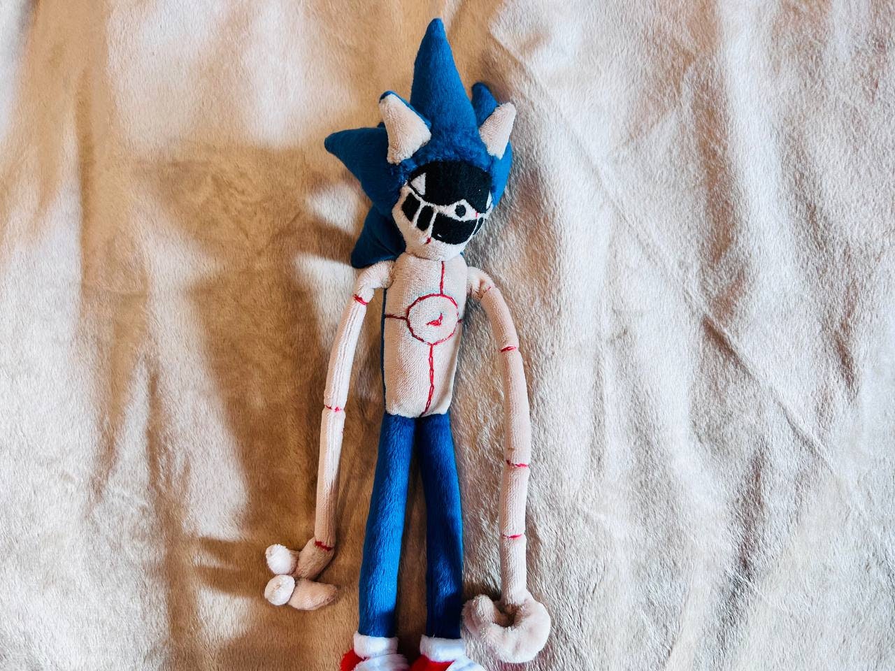 CUSTOM Sonic .Exe Mask The Hedgehog Sonix X - Creepypasta Children's Mask