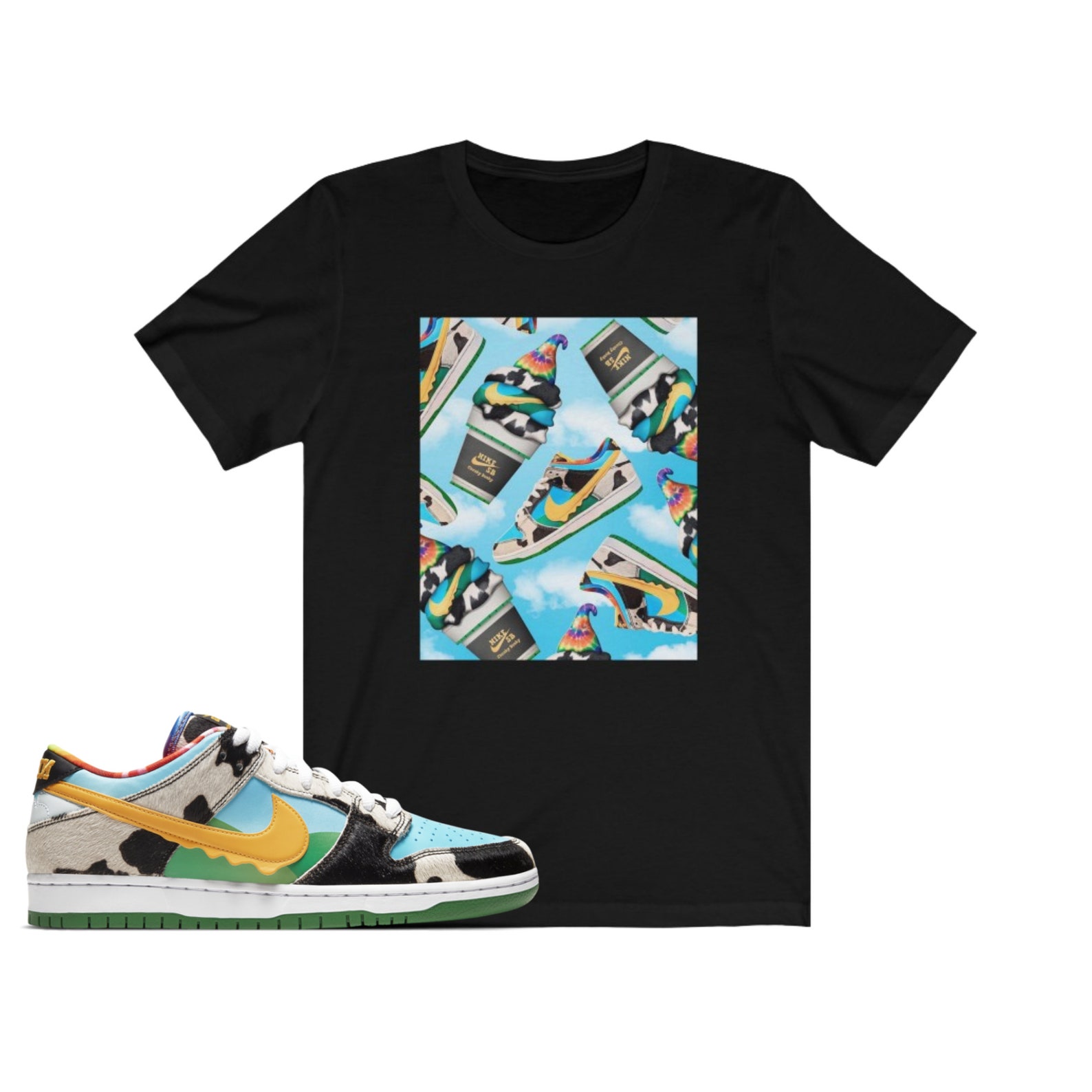 ben and jerry dunks shirt