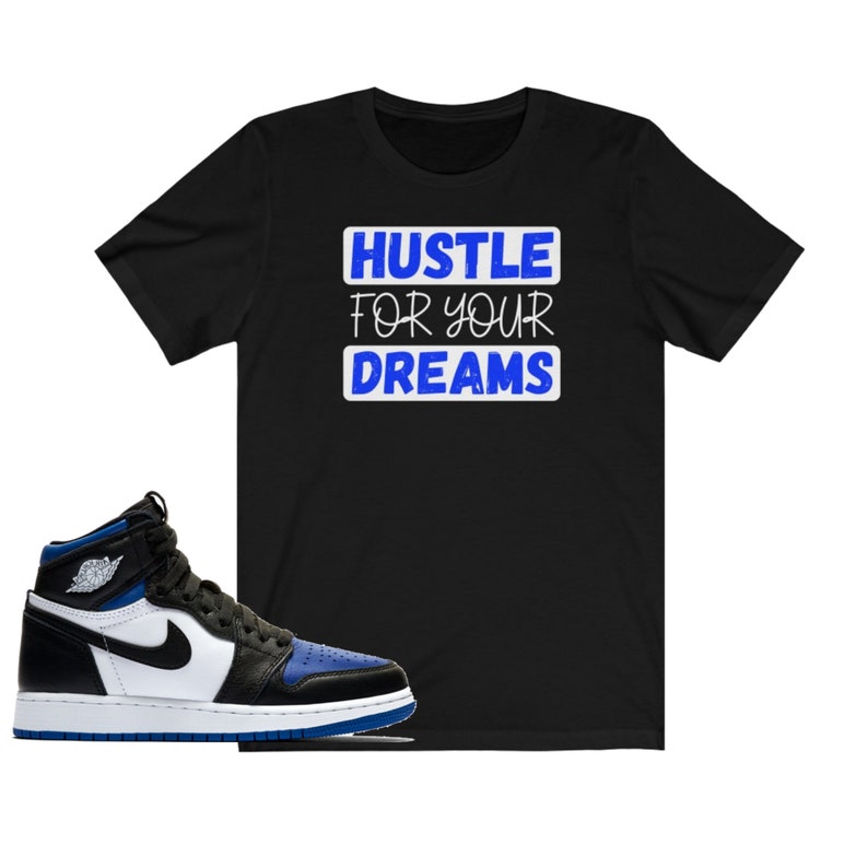 jordan 1 game royal shirt