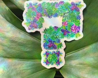 SucculenTipper Sticker