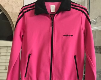 pink adidas track jacket