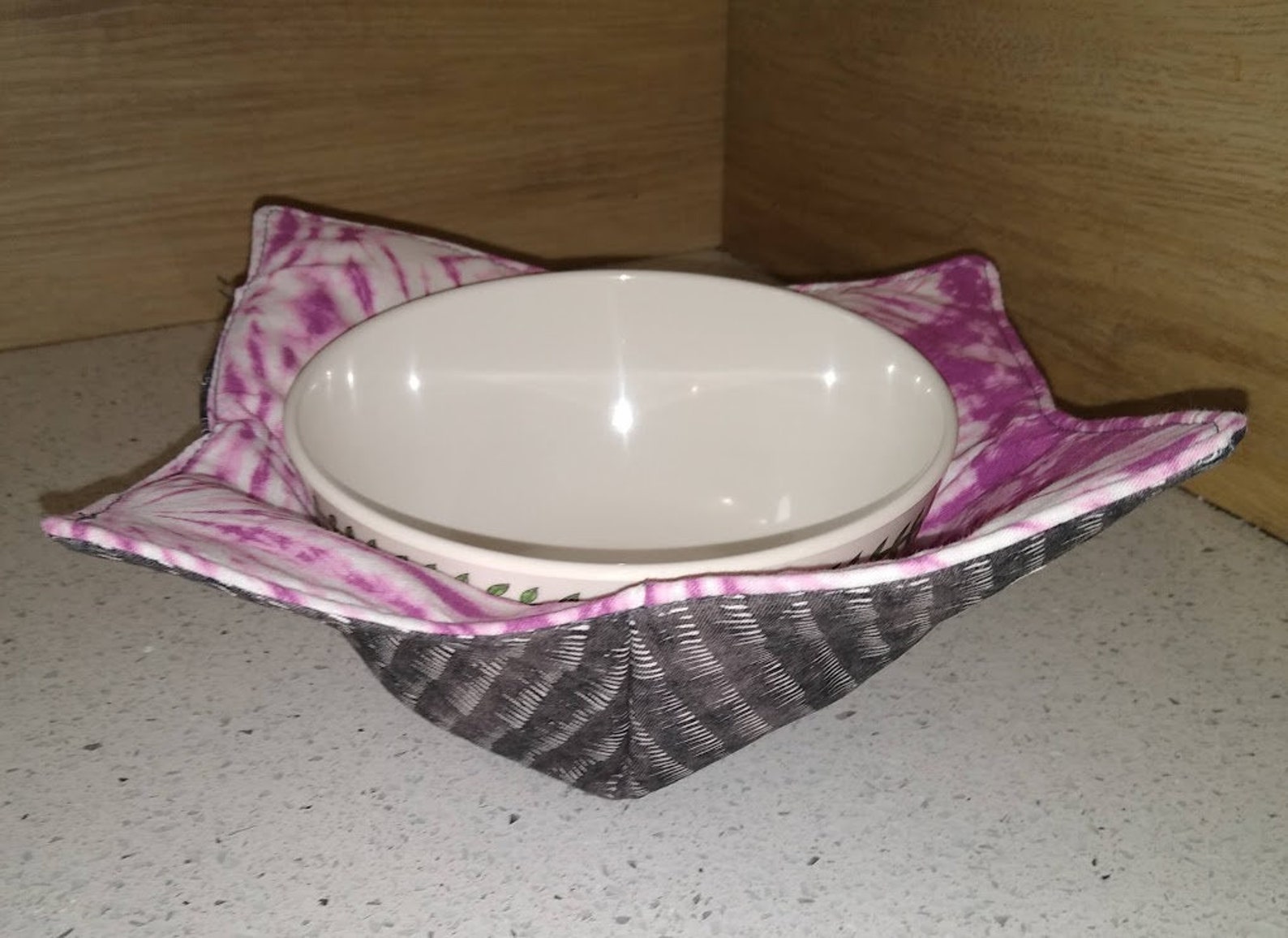 Quilted bowl holder microwave safe bowl holder Bowl cozy Etsy