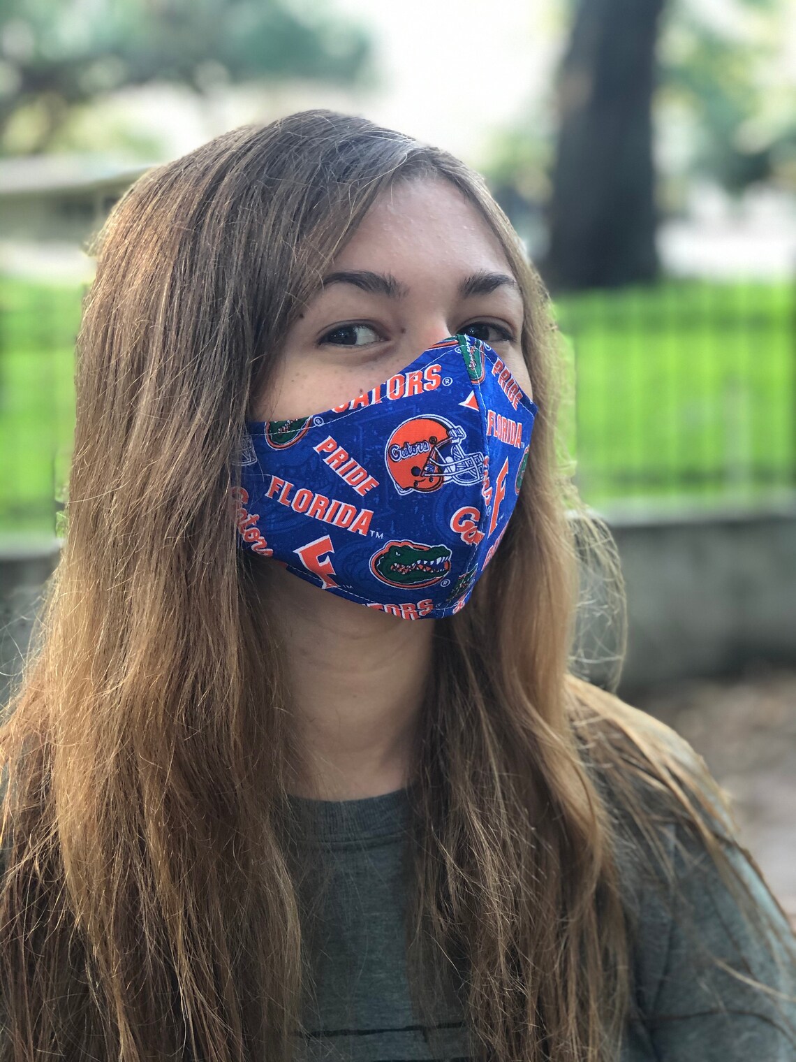 UF University of Florida Gators Face Mask. Washable. Reusable. Etsy