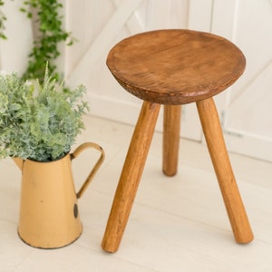 Carved plant stand/ Wood plant stand stool/ wooden plant stand/ Ornamental plant stand/ **European style**