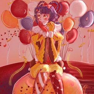 Clown Xiangling Print