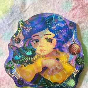 Coraline Holographic Sticker