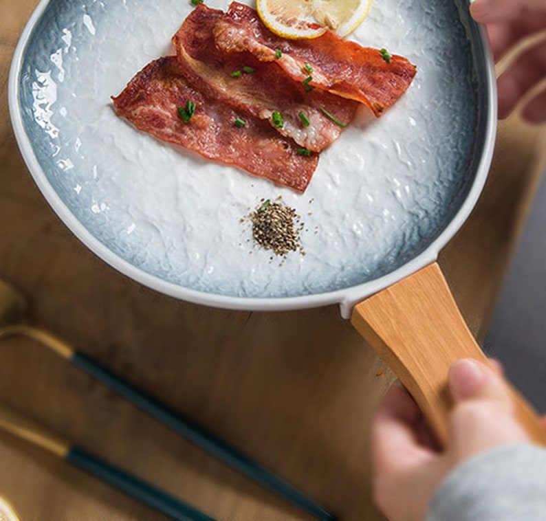 3 colors bake plate with handlesteak platedinner Etsy