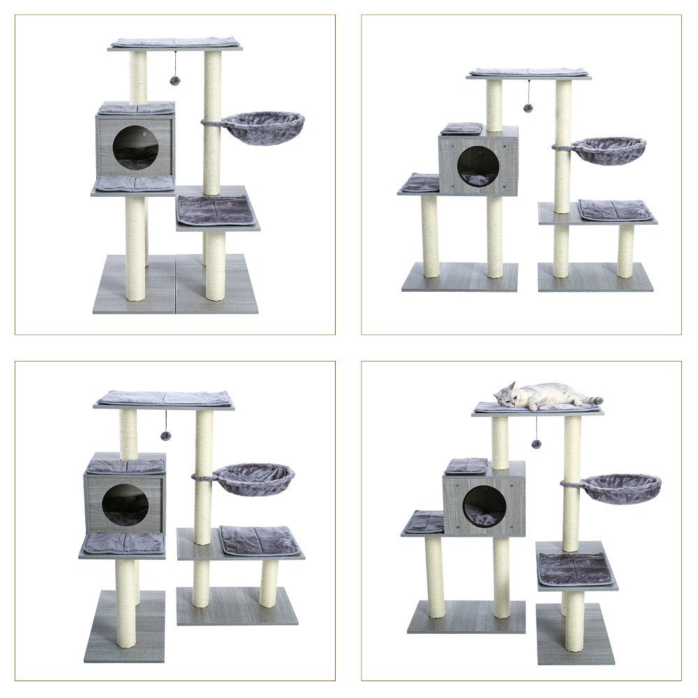 Cat Tree/MultiLevel Tower for Large Cats/Hammock and Fully Etsy