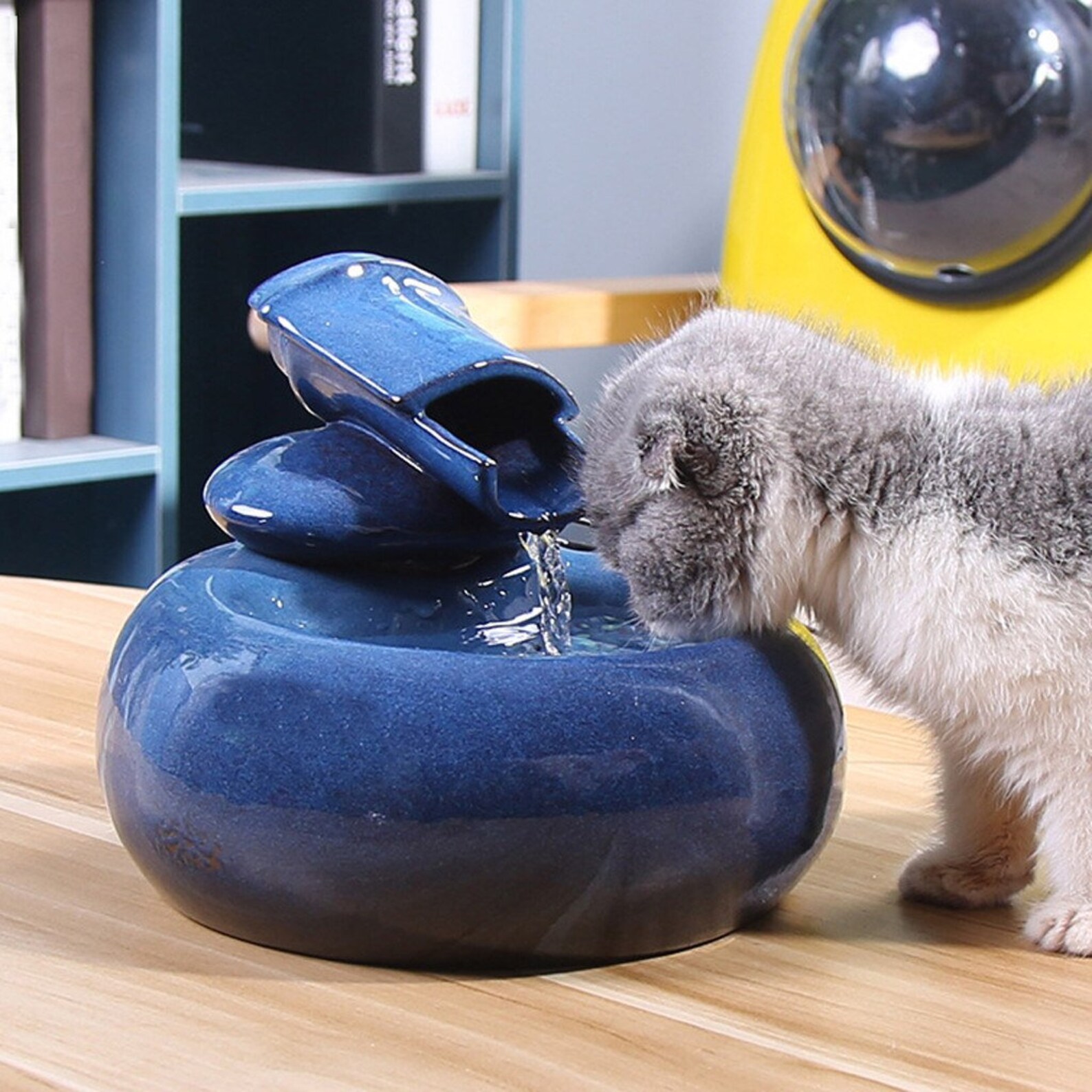 Fountain Dispenser for Cats/thirsty cat fountains/Ceramic Etsy