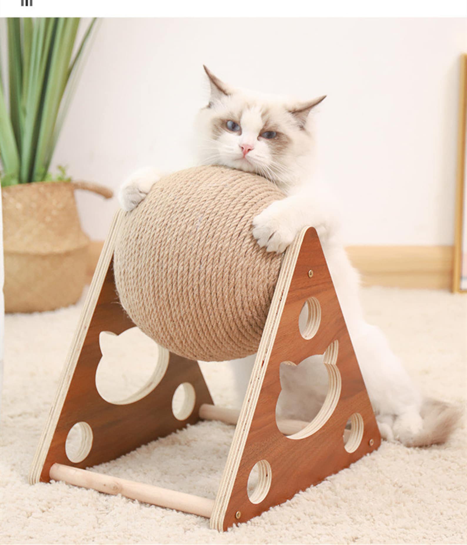 Cat Interactive Play Toy/Cat Scratch Catch Durable Toy/Cat Etsy