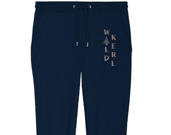 Pantalones jogger orgánicos, pantalones jogging para hombres hechos de algodón orgánico, pantalones jogger para hombres, pantalones jogging suaves, Forest Guy