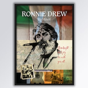 RONNIE DREW Dubliner A3 Print