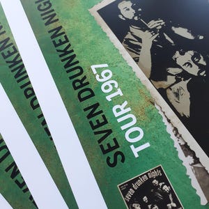 THE DUBLINERS 1967 Tour Poster reimimed A3 Format. Traditionelle irische Musik. Die Pogues. Bild 3