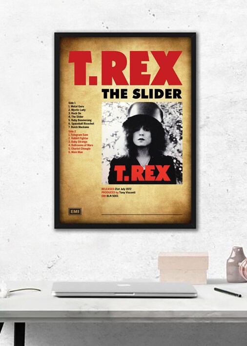T.REX MARC BOLAN the Slider Album Poster/print | Etsy UK