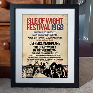 Isle of Wight Festival Poster - Etsy