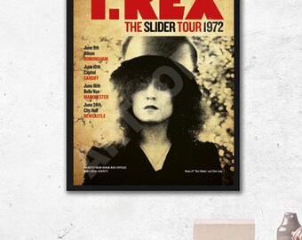 T.Rex の Marc Bolan が再解釈した THE SLIDER 1972 英国ツアー