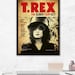 T.rex Marc Bolan Reimagined THE SLIDER 1972 UK Tour Poster A3 Size ...