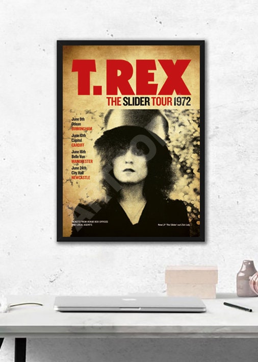 T.Rex の Marc Bolan が再解釈した THE SLIDER 1972 英国ツアー