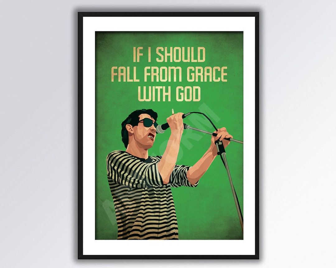 SHANE Macgowan A3 PRINT. - Etsy