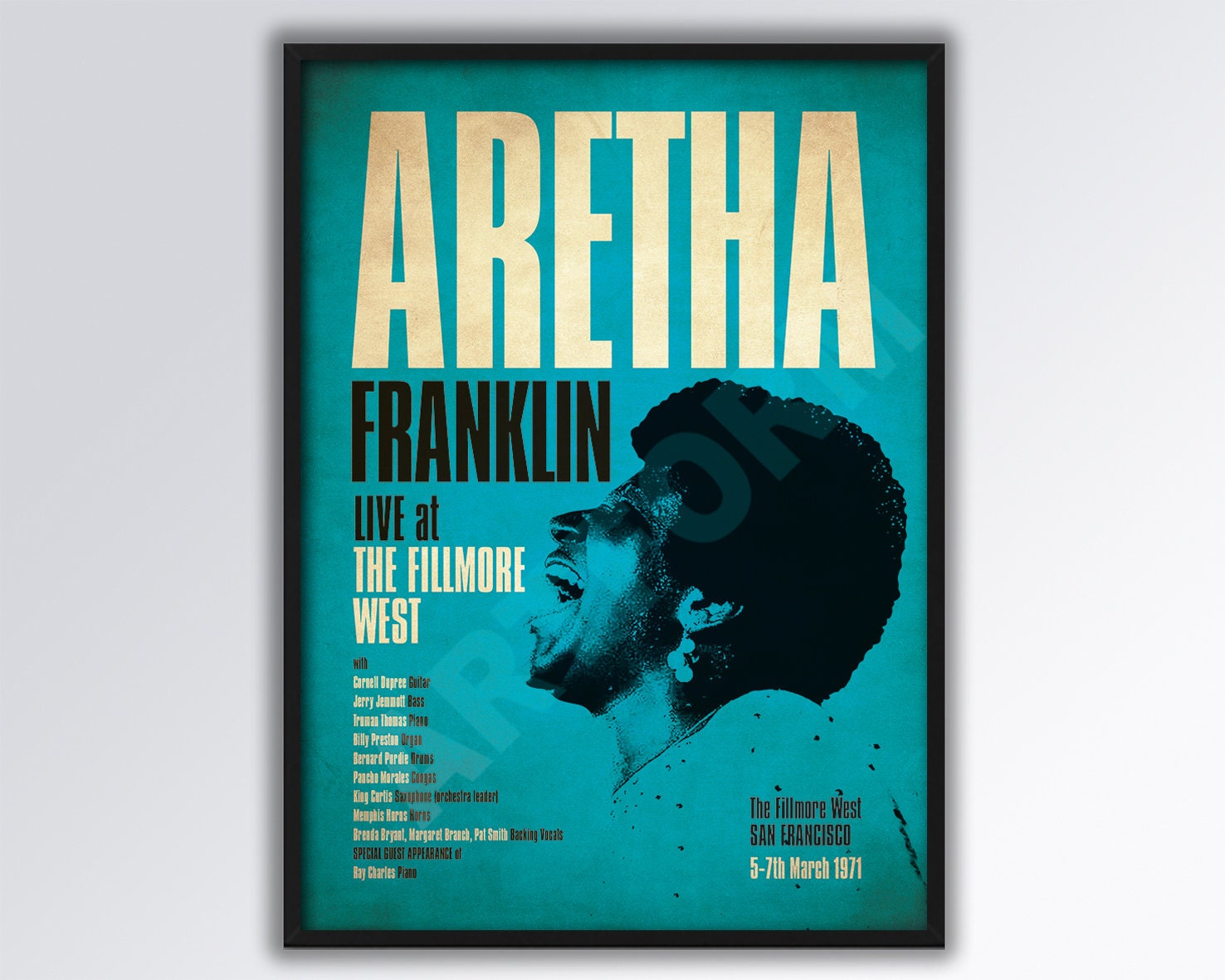 Aretha Franklin live Fillmore USオリジナルプレス