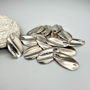 Vintage Silver Modernist Focal Drops for Jewelry - Suncatcher Weights & Lure Blanks, Lot of 16