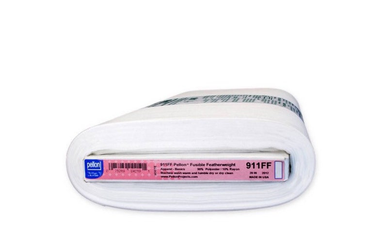 5 yards Pellon featherweight 911ff fusible interfacing 20 wide image 1