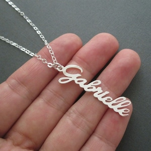 Name Necklace • Custom Name Necklace • Charm Name Necklace • Gift For Her • Minimalist Necklace • Name Necklace Gold • Custom Necklace.