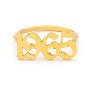 Cijferletterring • Aangepaste naamring • Naamring • Cadeau voor haar • Minimalistische ring • Gepersonaliseerde ring • Sierlijke naamring • Aangepaste ring.