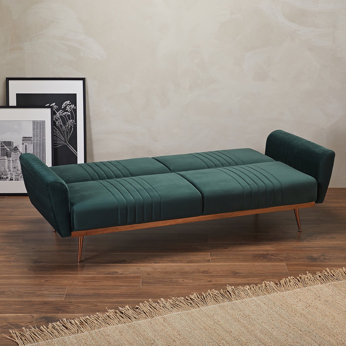 Nico Green Sofa Bed Etsy UK