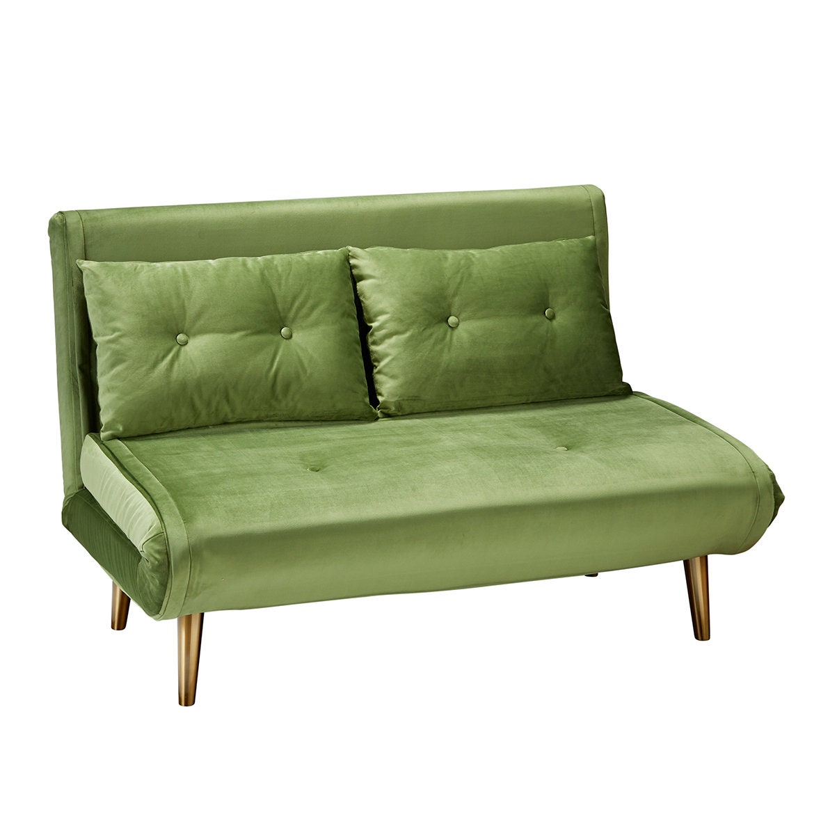 Velvet Green Sofa Bed Etsy