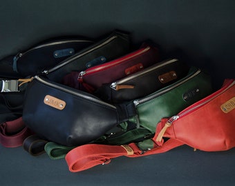 ladies leather bum bags uk