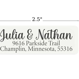 Address Labels Roll Modern Address Labels Address labels 250 500 Return Address Labels Roll Return Address Stickers image 2