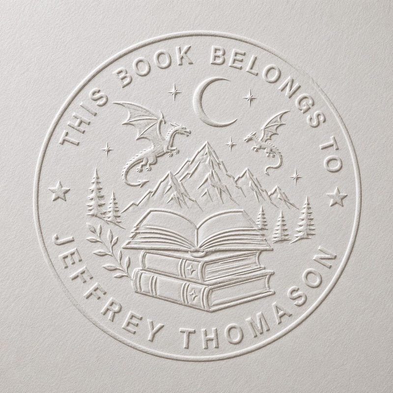 Personalized Book Labels - Etsy