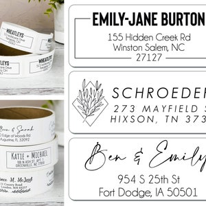 Actually Custom - Rolls of 250Return Address Labels  - Custom Address Labels, Personalized Wedding Address Labels, Return Mailing Stickers