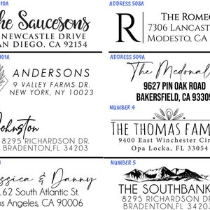 250 Labels High Quality Roll Return Address Labels, Return Address Labels, Wedding Address Stickers, Calligraphy Address Labels, ROLL image 4