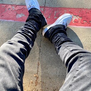 Stacked Jeans Stacked Pants Mens Black 