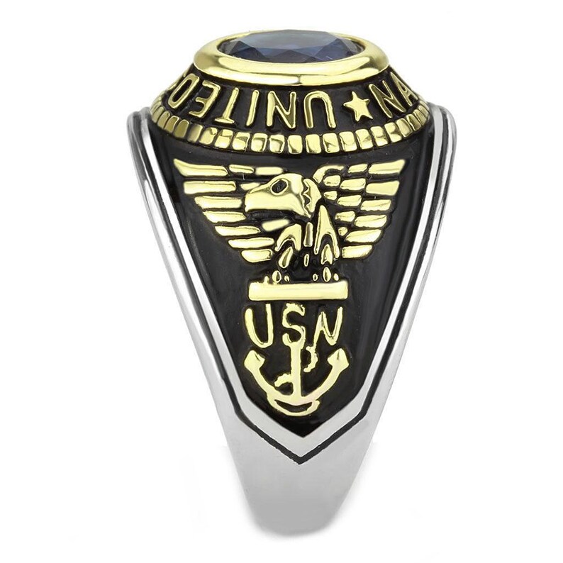 United States Navy Ring Etsy