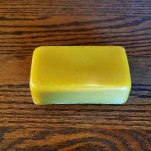 Pure Local Beeswax | 4oz Block | Hand Poured | All Natural | USA