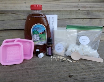 DIY Breastmilk Soap Kit - Makes 3 bars - Use Your Own Breastmilk - All Natural