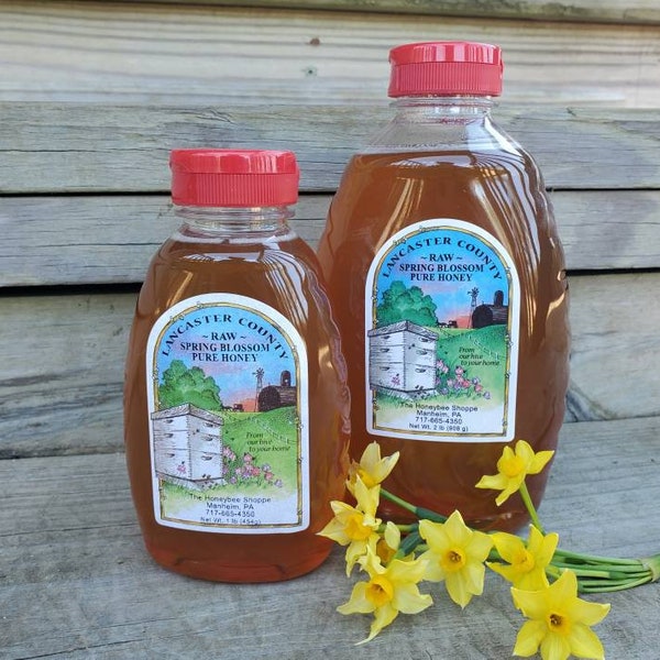 RAW Honey | Lancaster County Spring Blossom | Pure | Unfiltered|