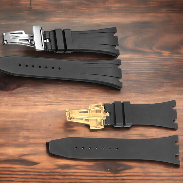 Ap Royal Oak Rubber Strap Etsy
